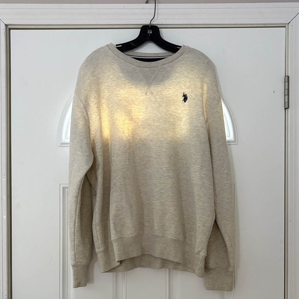 Polo Ralph Lauren Light Beige Crewneck Sweater